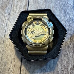 Casio G-Shock Metallic Gold Watch Dead Battery